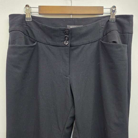 White House Black Market Black Bootcut Dress Pants Legacy 14S Career Work - Picture 6 of 15